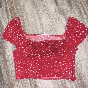 PacSun/Lottie Moss crop top.